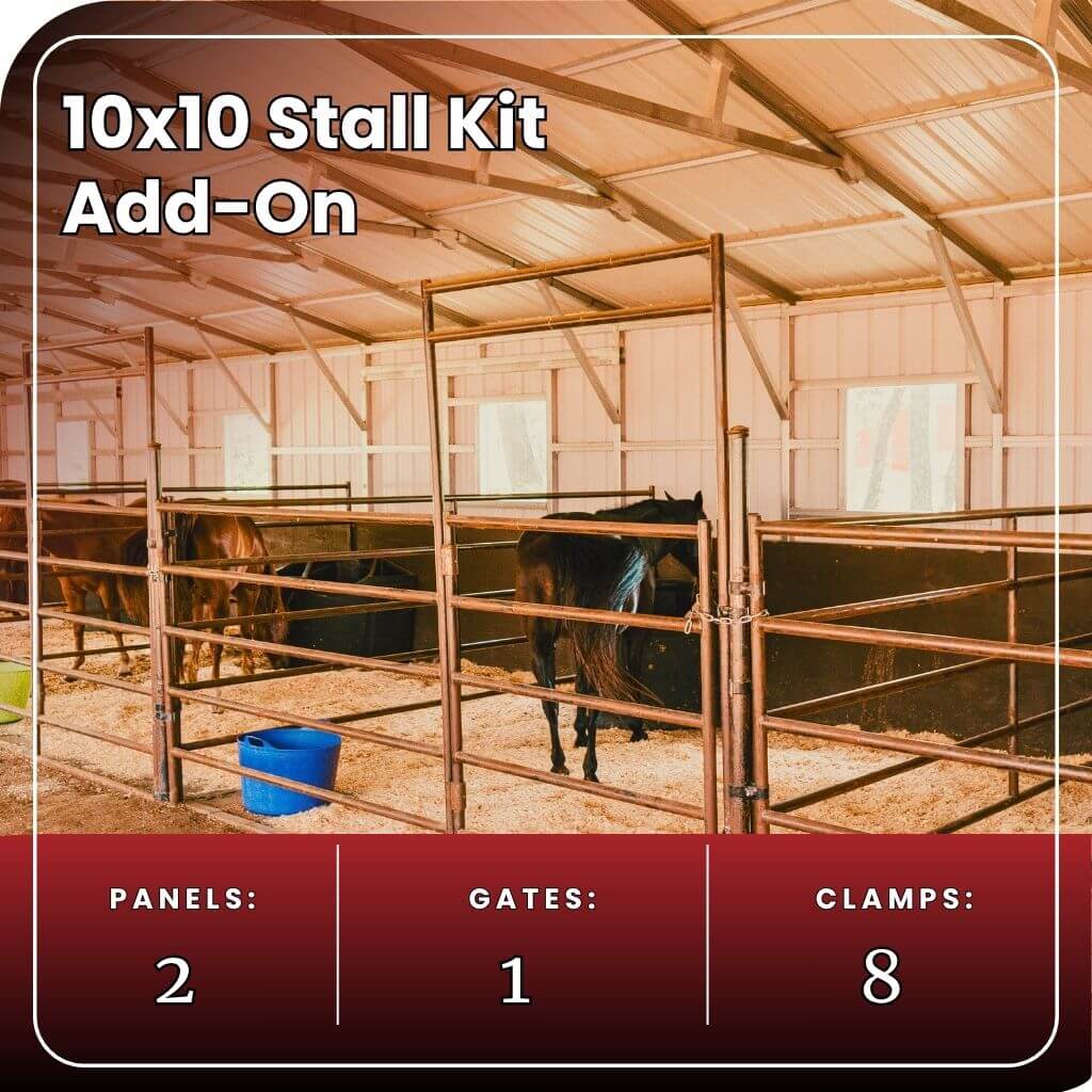 10x10 Stall Kit (ADD ON)