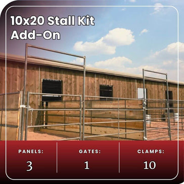 10x20 Stall Kit (ADD ON)