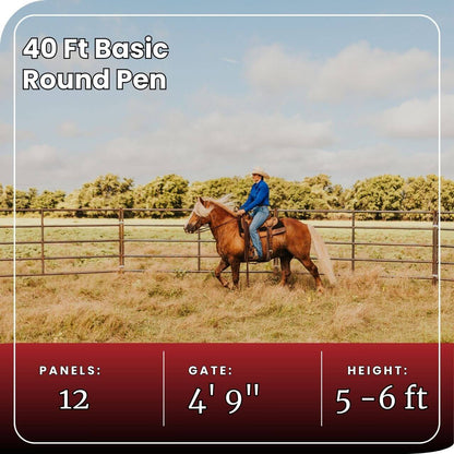 40 ft basic round pen