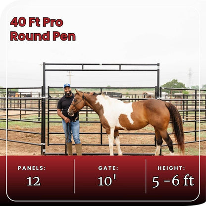40 ft round pen