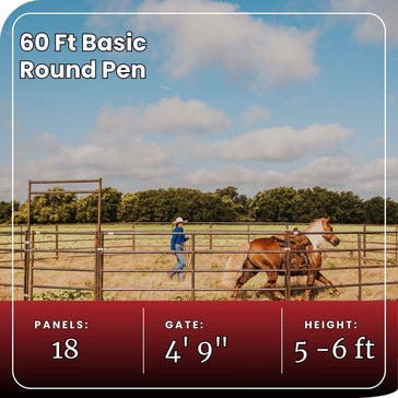 60 ft round pen stats
