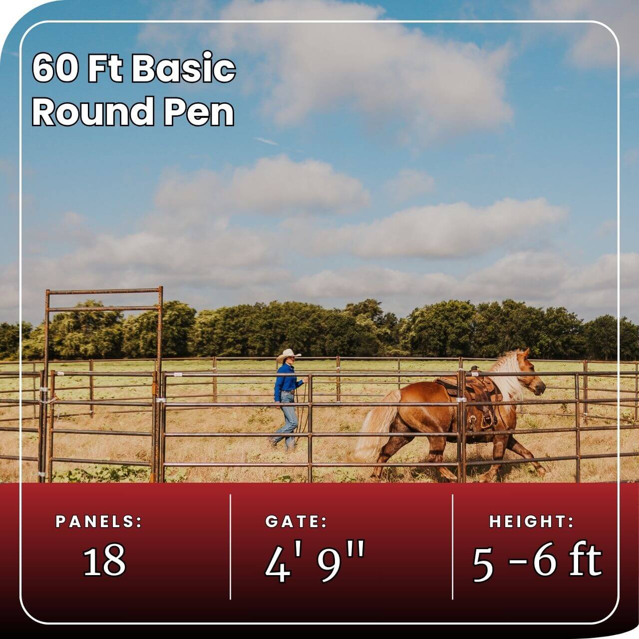 60 ft round pen stats