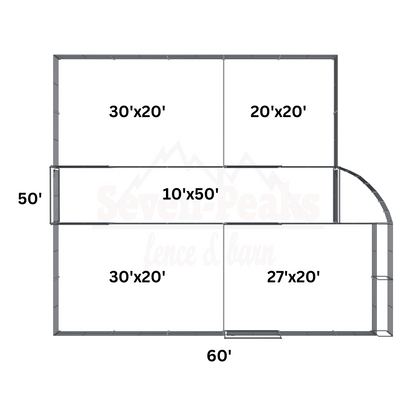 floor plan layout with dimensions