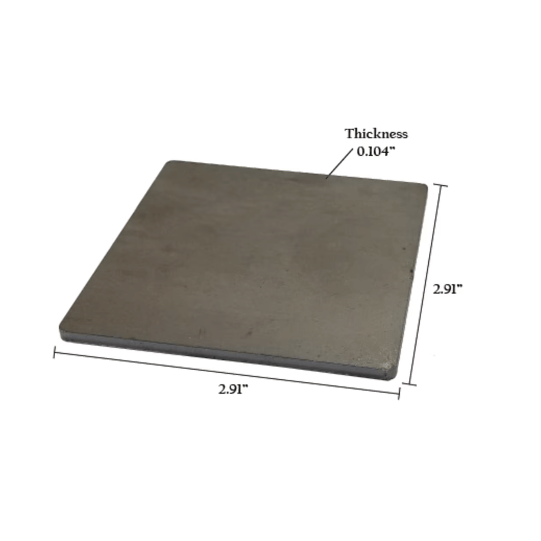 Flat post cap square