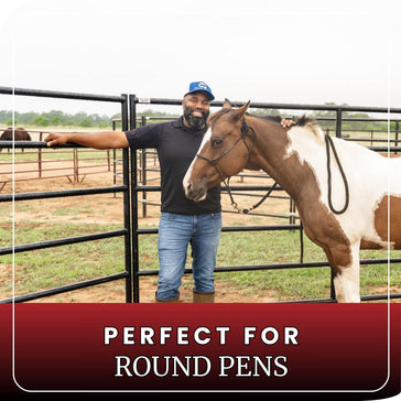 Round horse pen