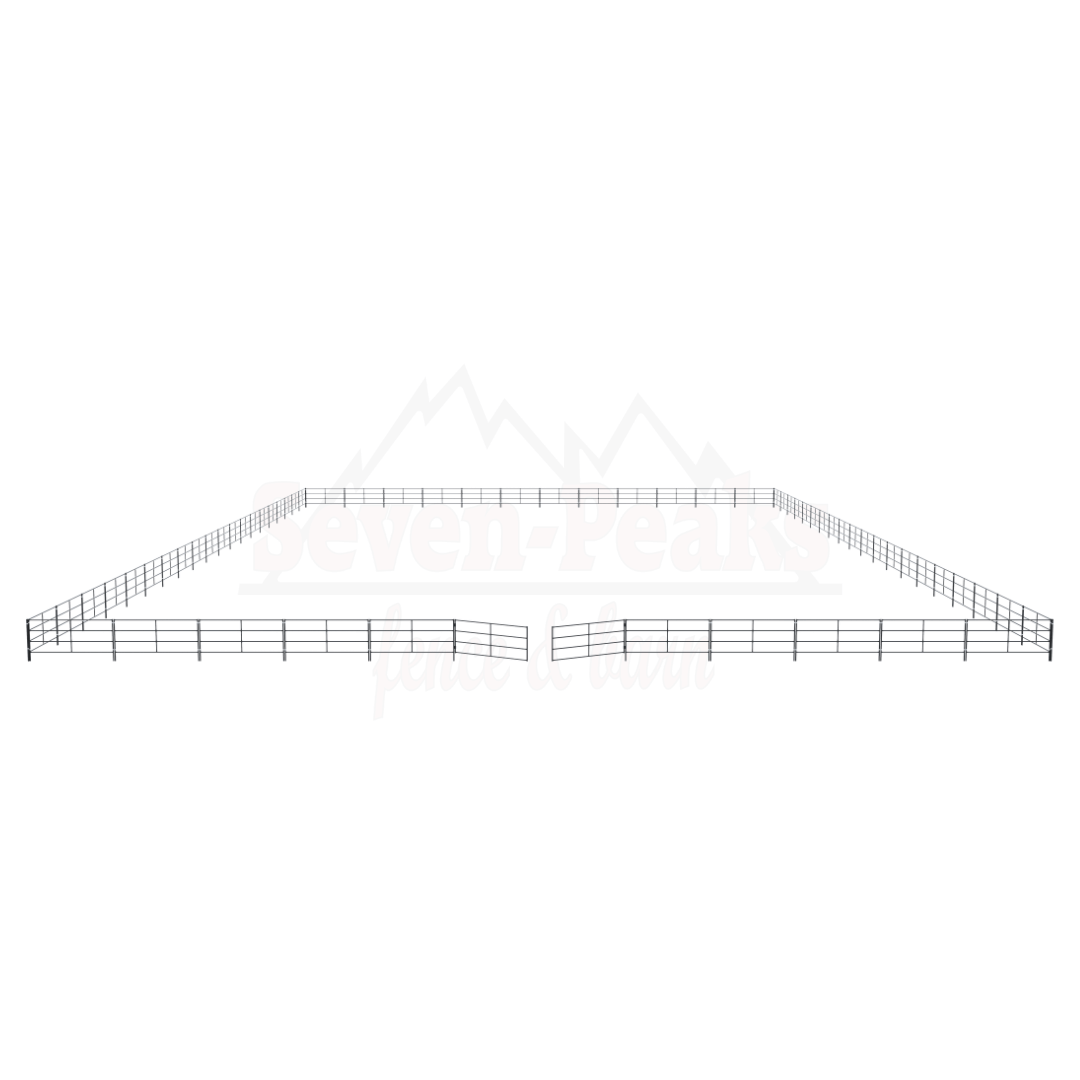 livestock fence pen gates metal enclosure