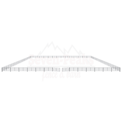 metal livestock fencing enclosure pasture