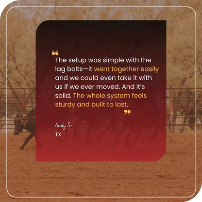 Roping arena review