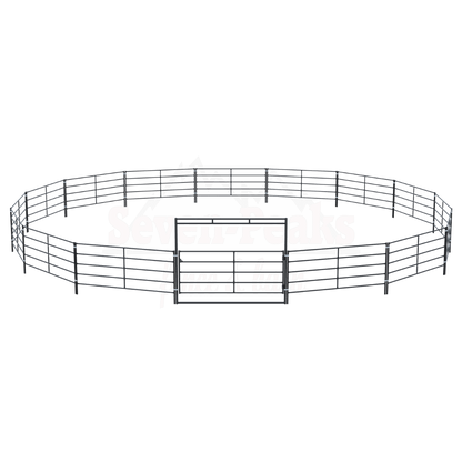"seven peaks fence barn logo"