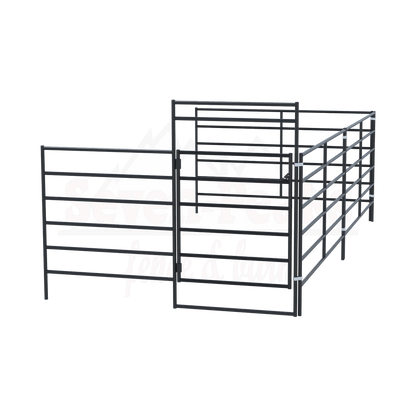 "metal fence panels with logo"