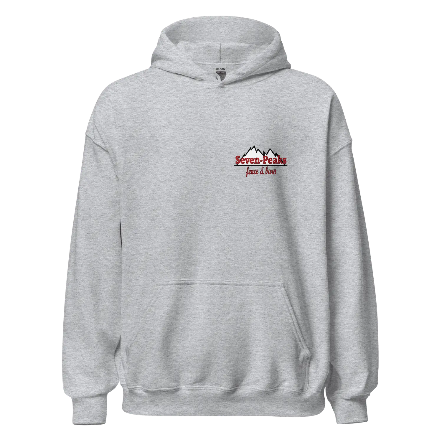 Unisex heavy blend hoodie in sports grey